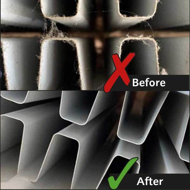 Perie flexibilă pentru calorifer și locuri greu accesibile